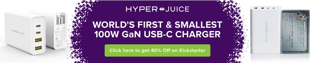 شارژر Hyper 100W GaN USB-C