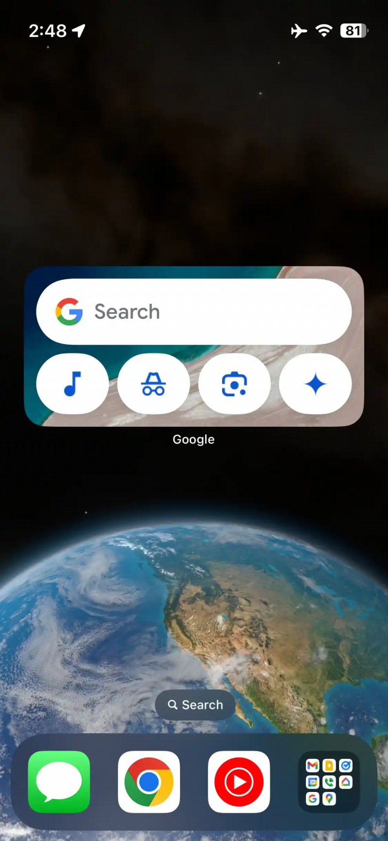 Aanpasbare zoekwidget van Google