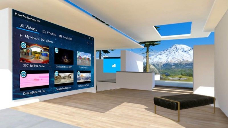 Cyberlink Power Media Player MR stellt YouTube-360-Grad-Videos auf Mixed Reality zu einem Preis bereit